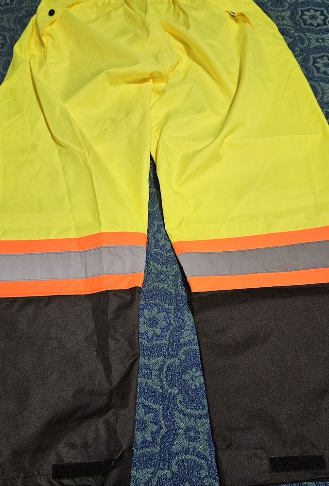 High viz rain pants (New)